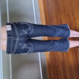 True Religion Cuffed Capris